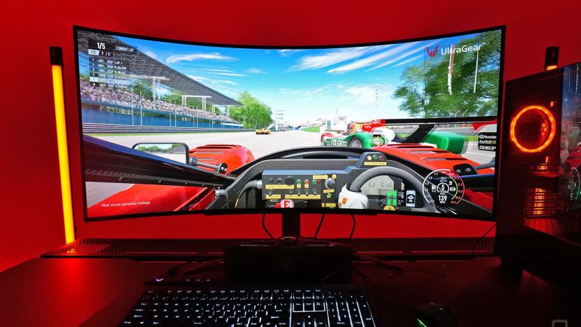 On top of boasting a huge 45-inch ultra-wide display, LG's new 45GR95QE-B UltraGear monitor sports a 240Hz refresh rate which is the highest refresh rate you can get on an OLED display today. 