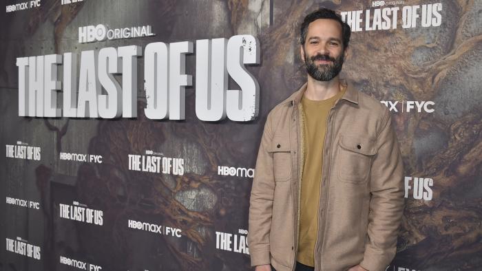 Neil Druckmann arrives at a For Your Consideration red carpet for "The Last Of Us" on Friday, April 28, 2023, at the Directors Guild of America Theatre in Los Angeles. (Photo by Jordan Strauss/Invision/AP)