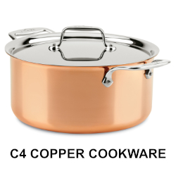 All-Clad C4 Copper Cookware