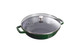 Staub Cast Iron 4.5 Quart Perfect Pans with Glass Lid - Basil
